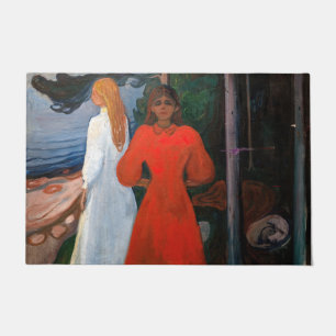 Paillasson Edvard Munch - Rouge et Blanc