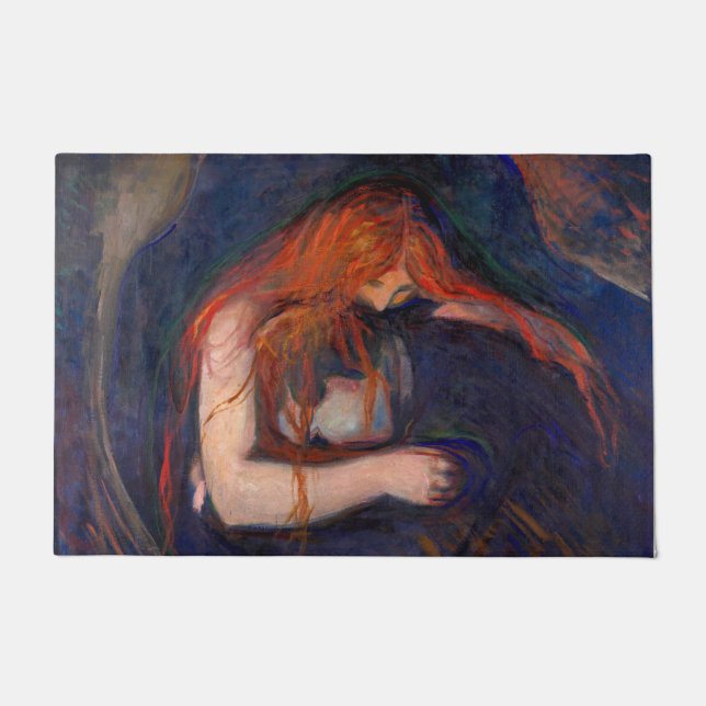 Paillasson Edvard Munch - Vampire / Amour et douleur (Devant)