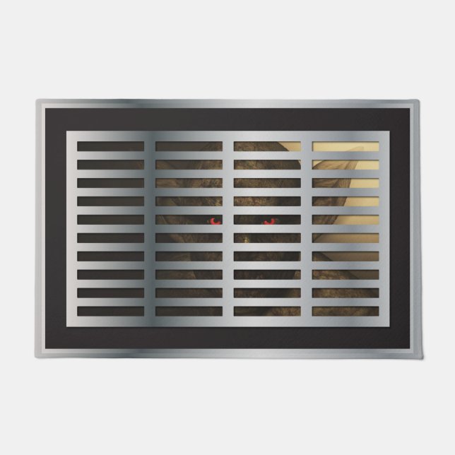 Paillasson Effrayant Demon Halloween nouveauté (Devant)