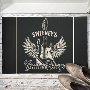 Paillasson Electric Wings Guitarist Personalized Guitar