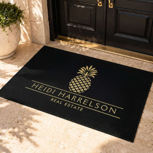 Paillasson Élégant Ananas Agent Immobilier Luxe Immobilier