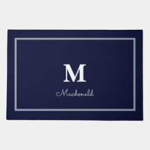 Élégant Monogramme Personnalisé Simple