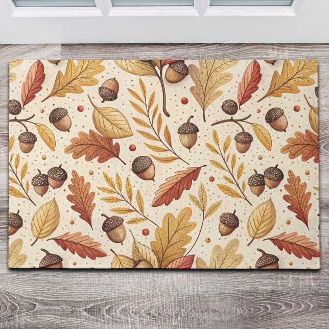 Paillasson Élégant Motif Automne (Créateur téléchargé)