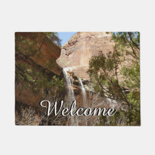 Paillasson Emerald Pool Falls I du parc national de Zion