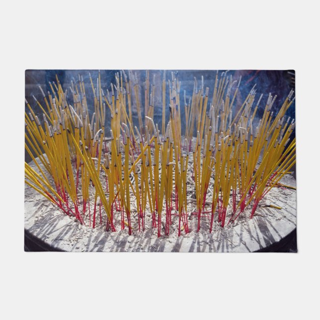 Paillasson Encens dans un temple - Zhongdian, Yunnan, Chine (Devant)