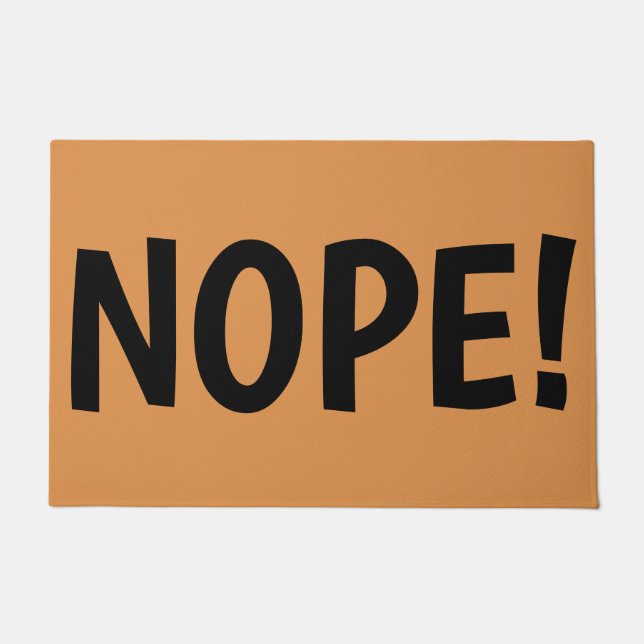 Paillasson Énonciation grossière d'amusement énorme de (Devant)