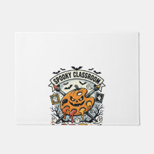 Paillasson Enseignant d'art Halloween Classe effrayante