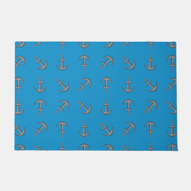 Paillasson Ensemble d'Ancres pour bateaux à cartons (Devant)