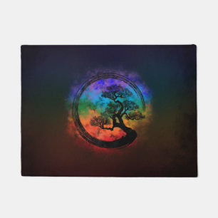 Paillasson Enso Zen Circle et Bonsai Tree Nebula