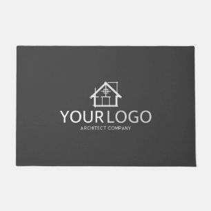 Paillasson Entreprise d'architecte Logo de démarrage de l'ent