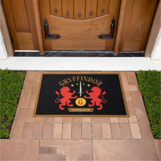 Paillasson Épée double lion graphique de la maison GRYFFINDOR