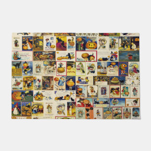 Paillasson Ephémère d'Halloween vintage