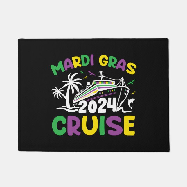 Paillasson Équipe de croisière Mardi Gras (Devant)