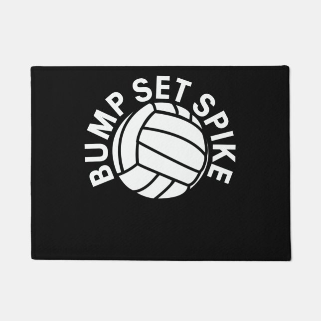 Paillasson Équipe de volley-ball de pointe (Devant)