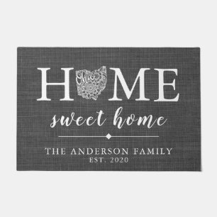 Paillasson Etat personnalisé OHIO