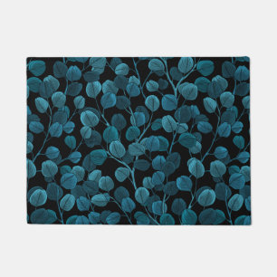 Paillasson Eucalyptus en bleu