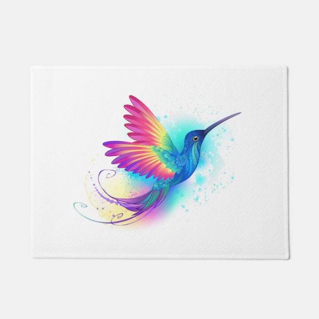 Paillasson Exotic Rainbow Hummingbird (Devant)