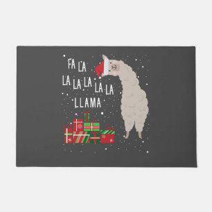 Paillasson Fa La Llama Chemise - Llama Christmas
