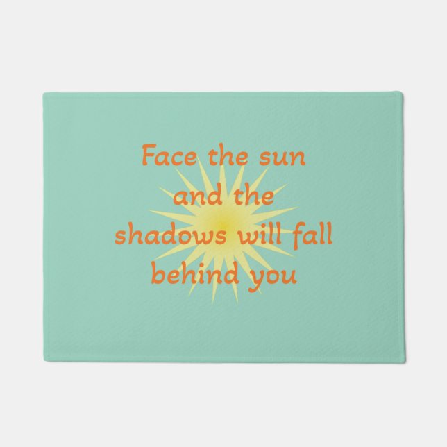 Paillasson Faire face au soleil (Devant)