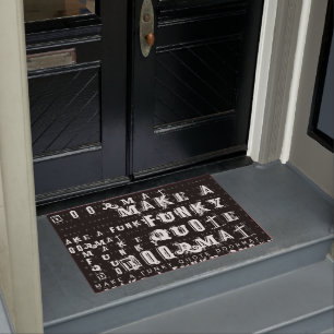 Paillasson Faites votre propre devis Funky Personnalisé Noi