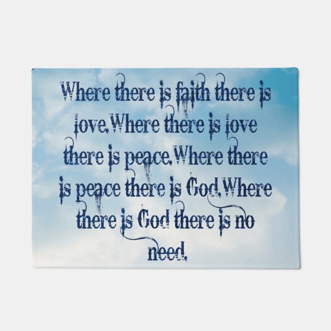 Paillasson Faith Door Mat (Devant)