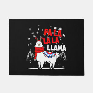 Paillasson Falalala Llama cadeau de Noël