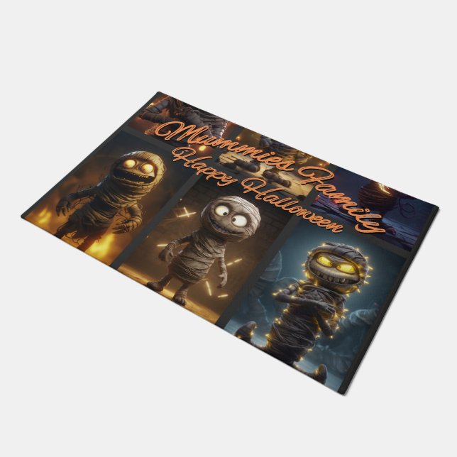 Paillasson Famille des momies (Incliné)