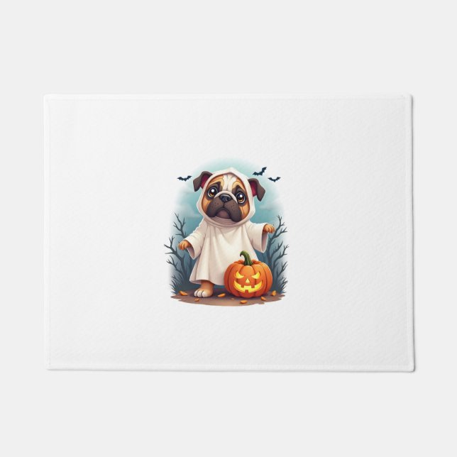 Paillasson Fantôme Bulldog Boo (Devant)