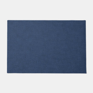 Paillasson Faux Blue Jeans Fabric Doormat