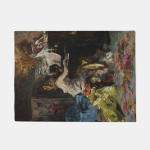 Paillasson Femme élégante jouant du piano (Giovanni Boldini)