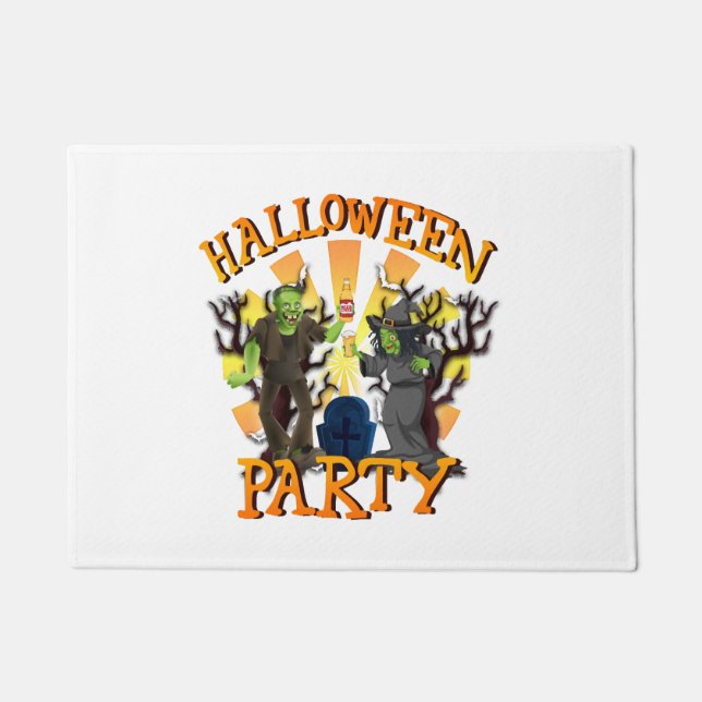 Paillasson Fête d'Halloween (Devant)