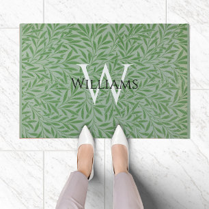 Paillasson Feuillage de monogramme William Morris Feuilles ve