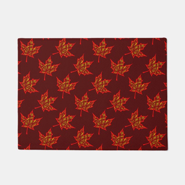 Paillasson Feuilles de feu (Devant)
