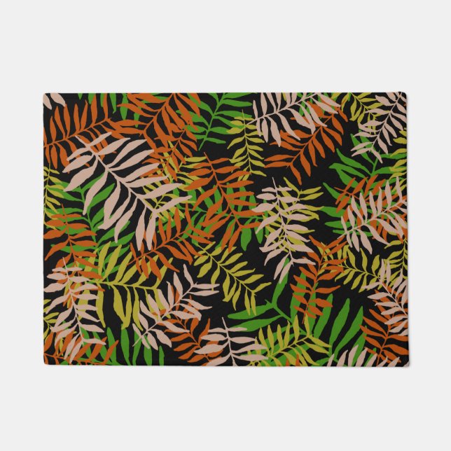 PAILLASSON FEUILLES DE LA NATURE DE LA JUNGLE (Devant)