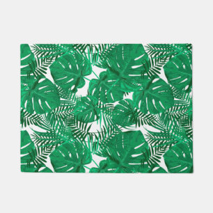 Paillasson Feuilles verts tropicaux