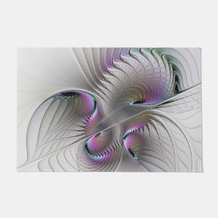 Paillasson Figure de fantaisie abstraite moderne timide Art f