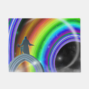 Paillasson Figure de mystère au Stargate interdimensionnel