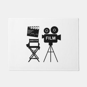 Paillasson Film Crew Flap Director Chaise Venin for filmmaker