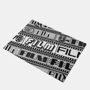 Paillasson [ FILM ] Logos Filmstrip Porte Mat