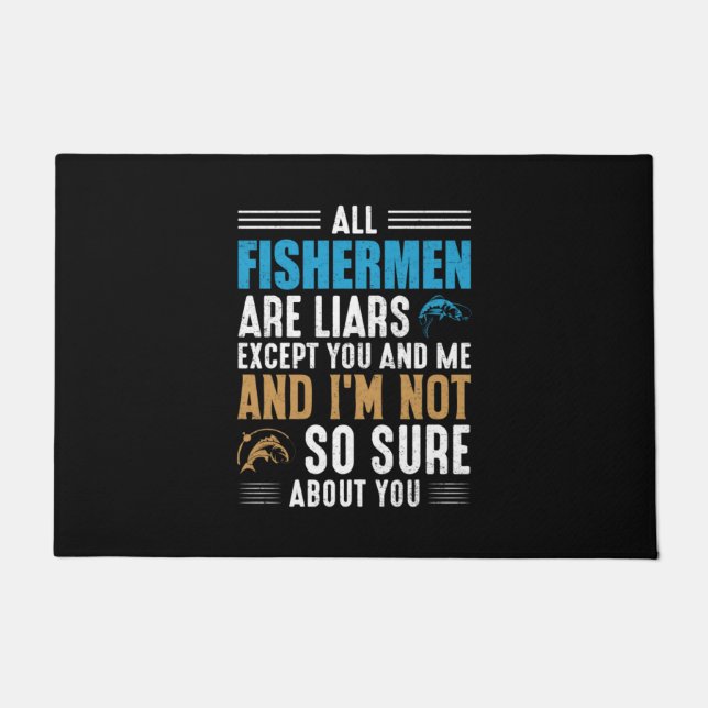 Paillasson Fishing Art All Fishman (Devant)