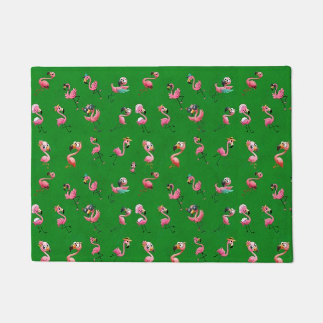 Paillasson Flamants roses (Devant)
