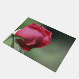 Paillasson Fleur de cintrage rouge Rosebud