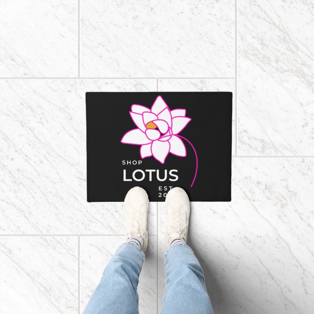 Paillasson Fleur LOTUS (Intérieur)