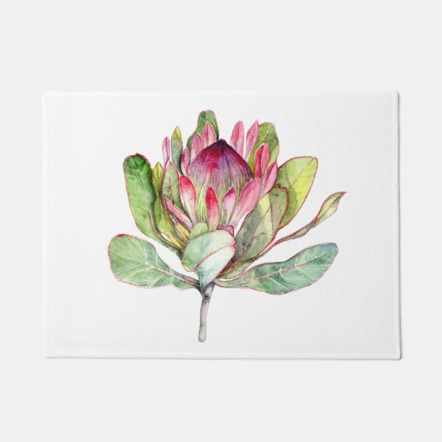 Paillasson Fleur Protea (Devant)