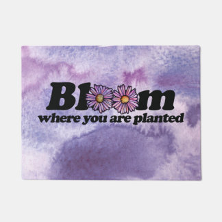 Paillasson Fleurir là où vous êtes planté