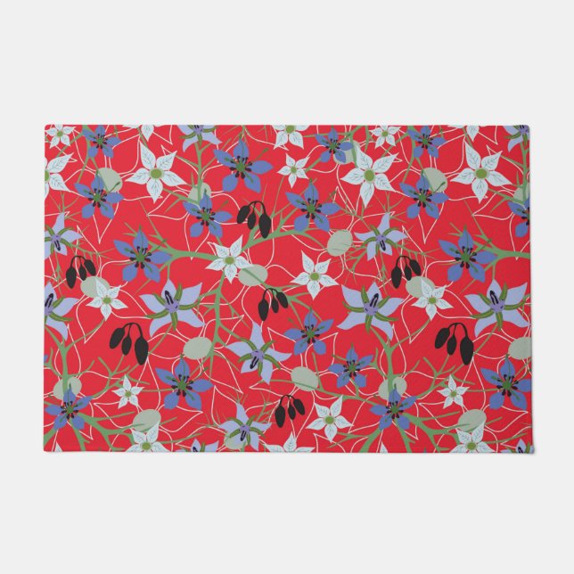 Paillasson Fleurs de fond (Devant)