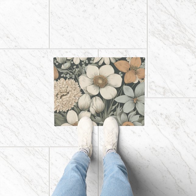 Paillasson Fleurs de printemps (Intérieur)