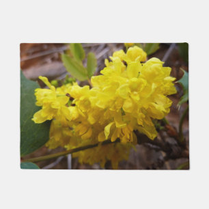 Paillasson Fleurs de raisins de l'Oregon Fleurs sauvages jaun