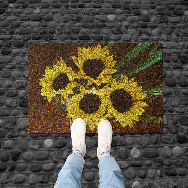 Paillasson Fleurs de soleil (Créateur téléchargé)