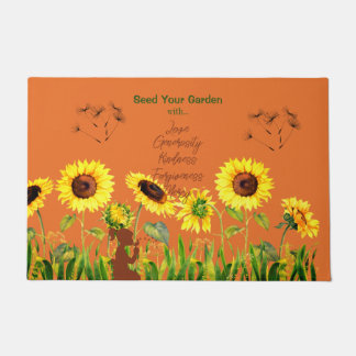 Paillasson Fleurs de soleil géantes